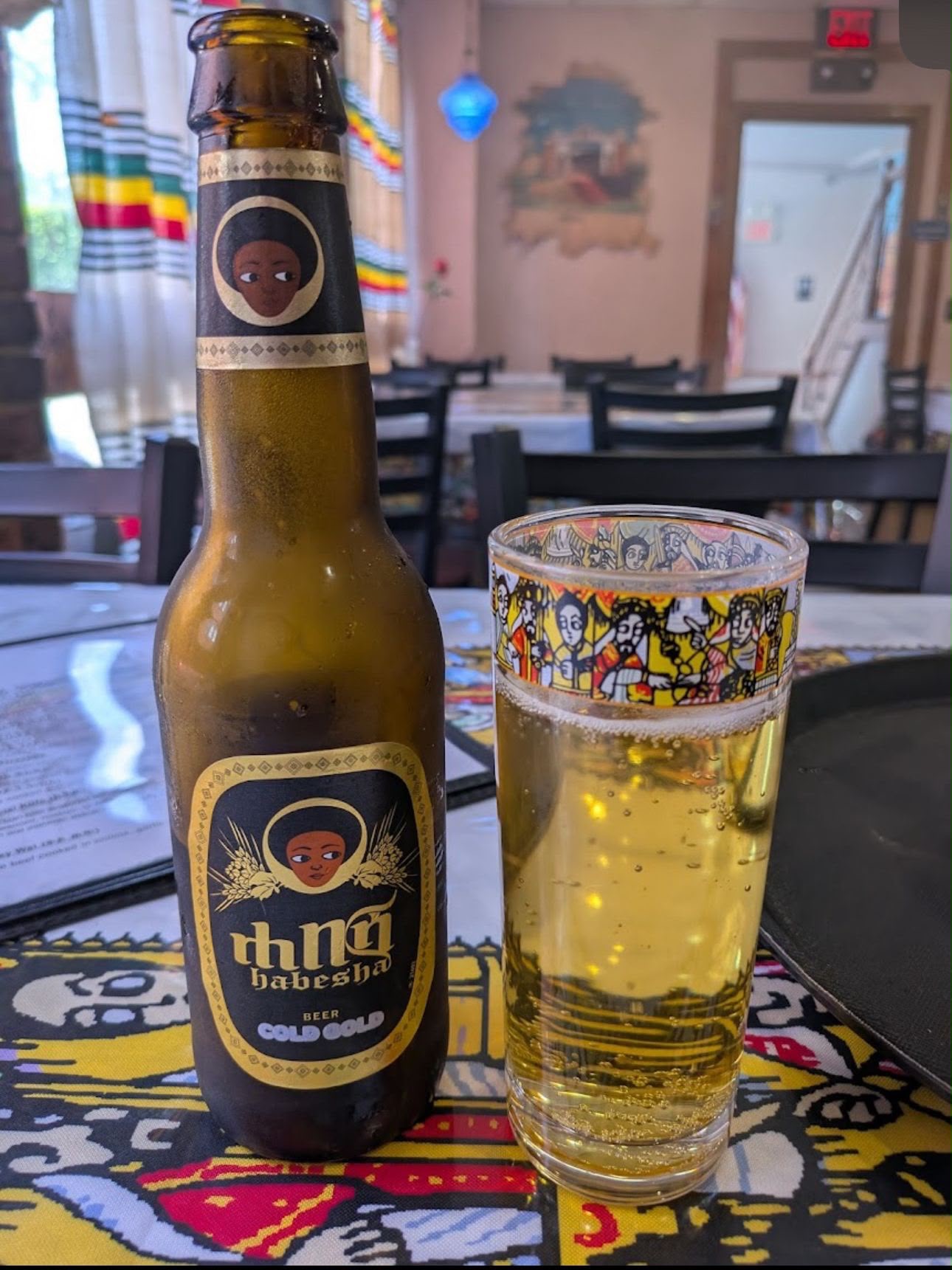 Ethiopian beer at Lalibela